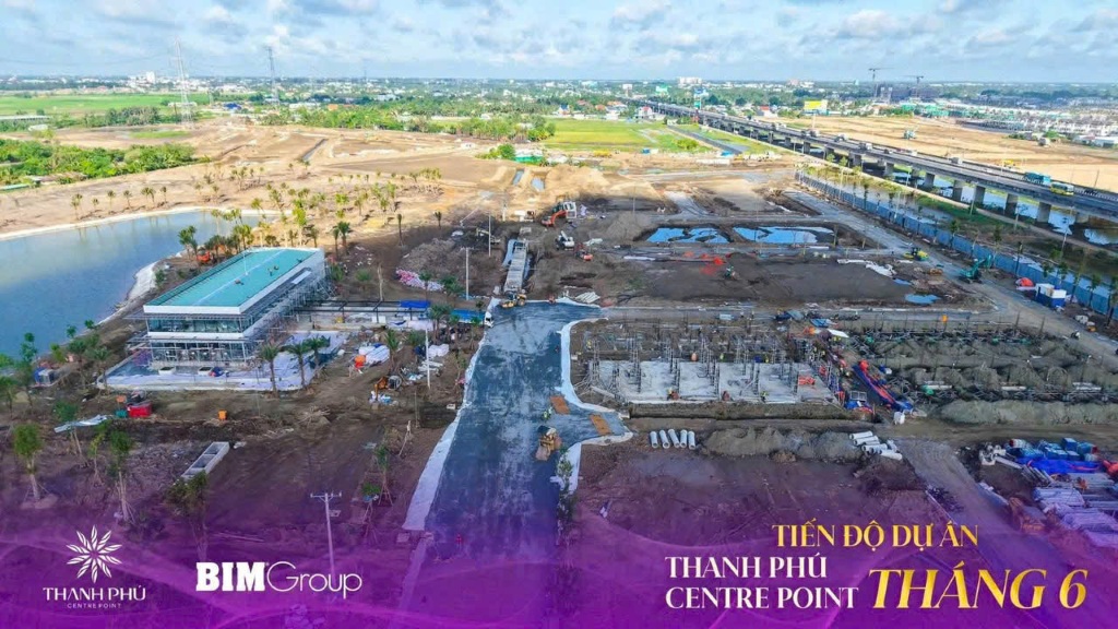 tiến độ xây dựng thanh phú centre point
