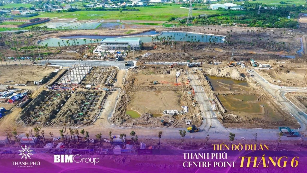 tiến độ xây dựng thanh phú centre point