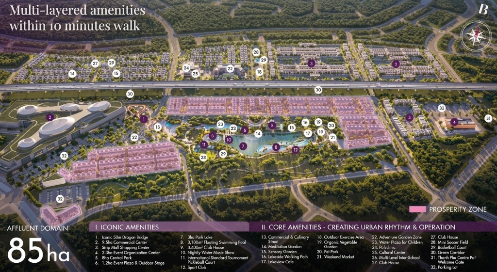 amenities thanh phu centre point