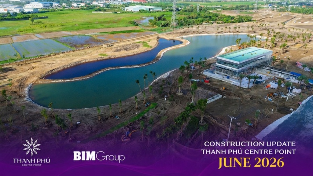 Thanh Phu Centre Point Construction Progress