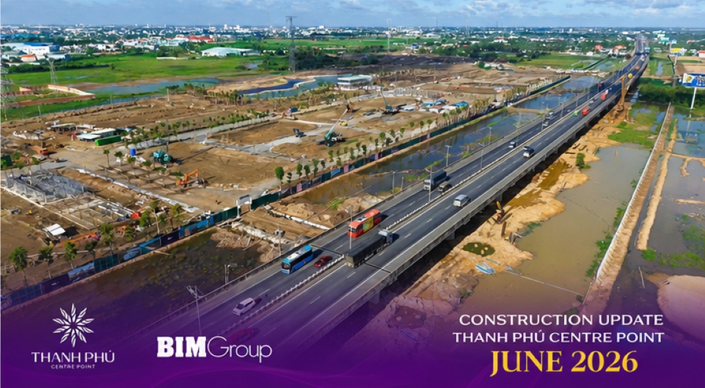 Thanh Phu Centre Point Construction Progress