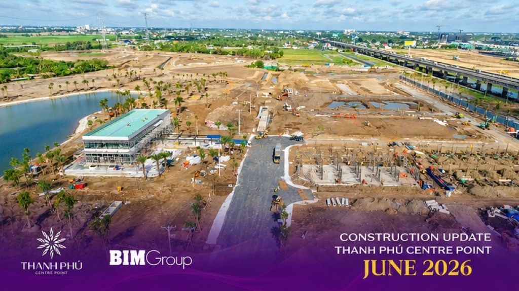 Thanh Phu Centre Point Construction Progress