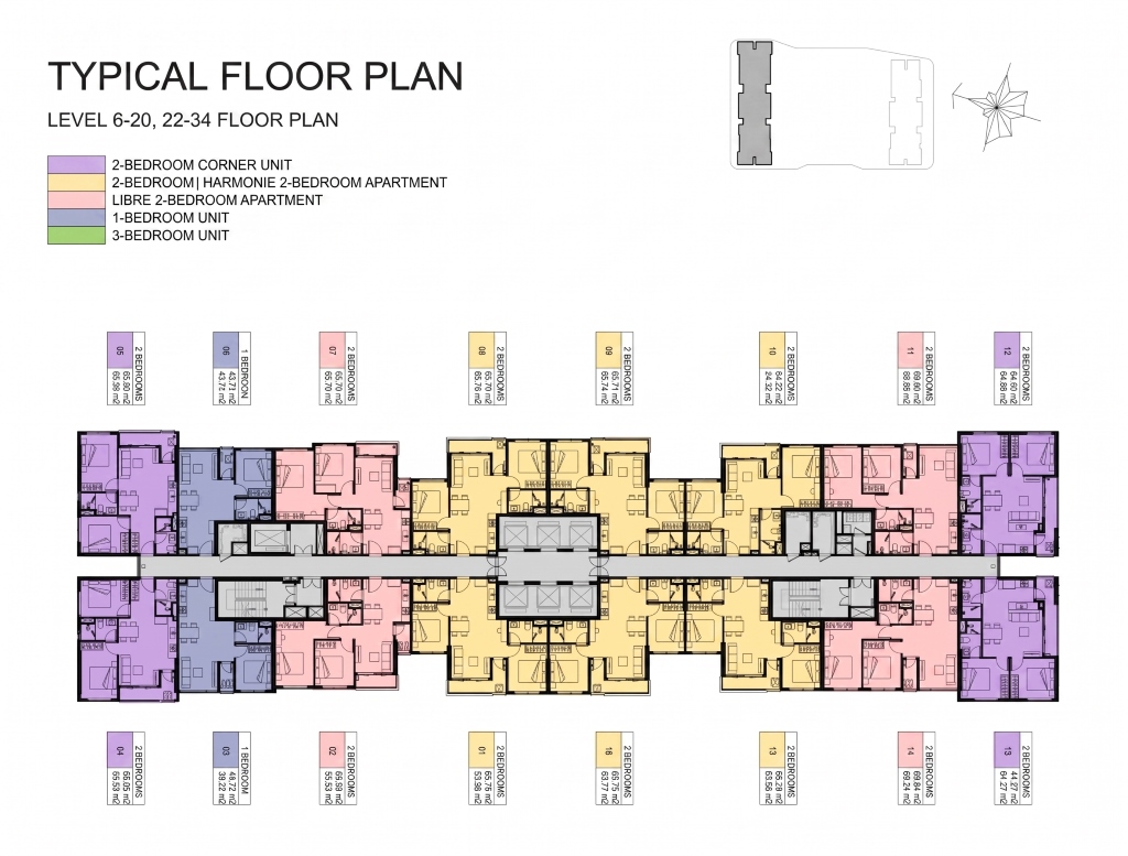 floor plan north tower