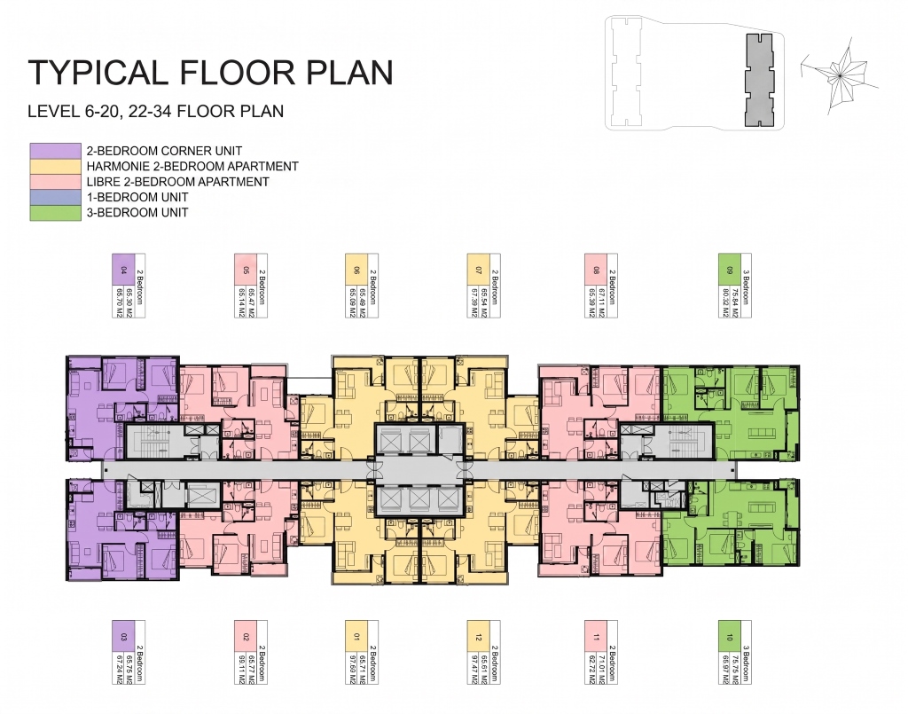floor plan south tower