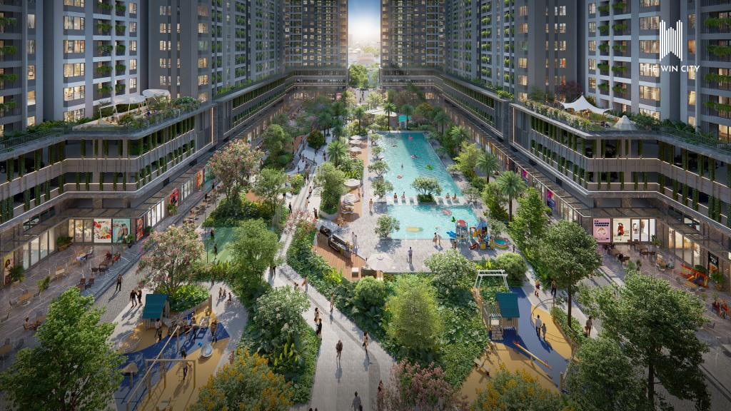tổng quan nội khu the win city