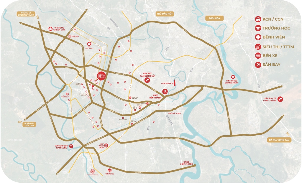 Vị trí The Win City