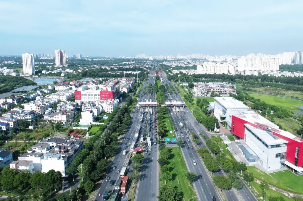 Nguyen Van Linh Boulevard Elevated Road Alignment 2