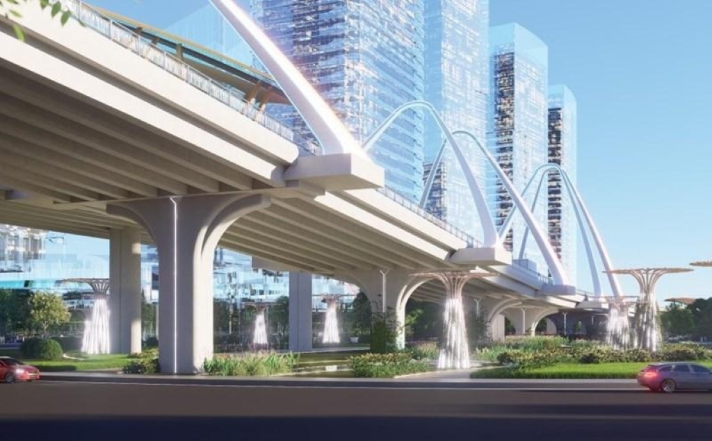 Nguyen Van Linh Boulevard Elevated Road