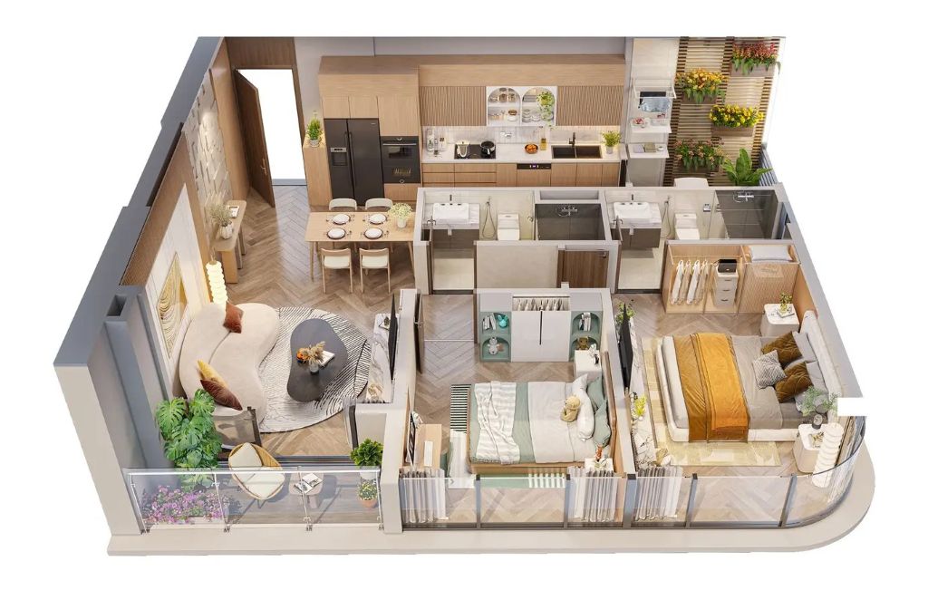 Layout Vlasta Premier Phú Thuận