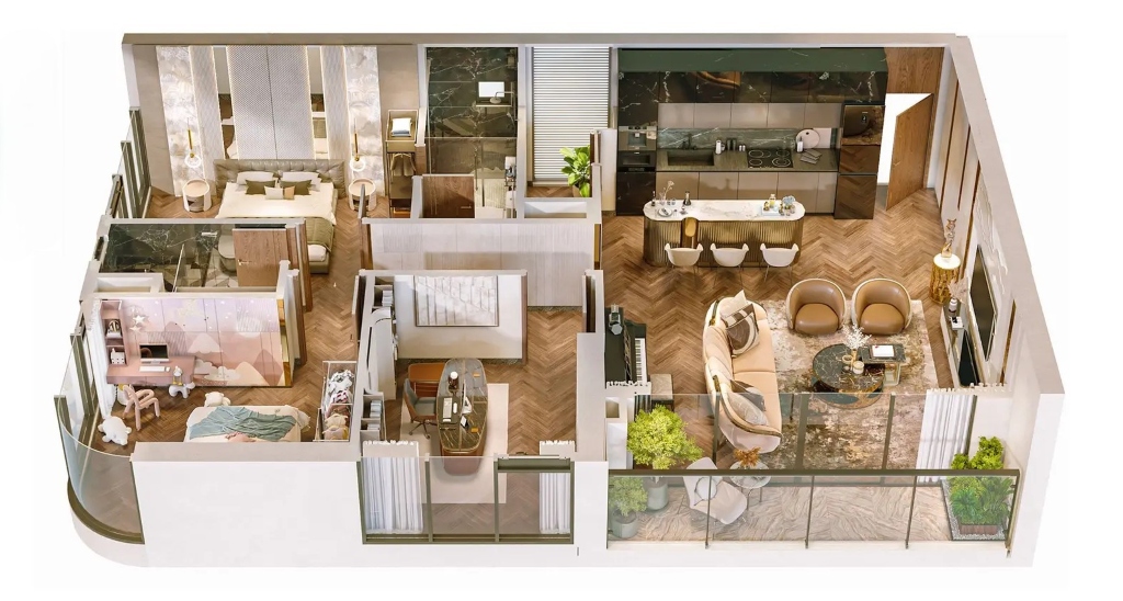 Layout Vlasta Premier Phú Thuận