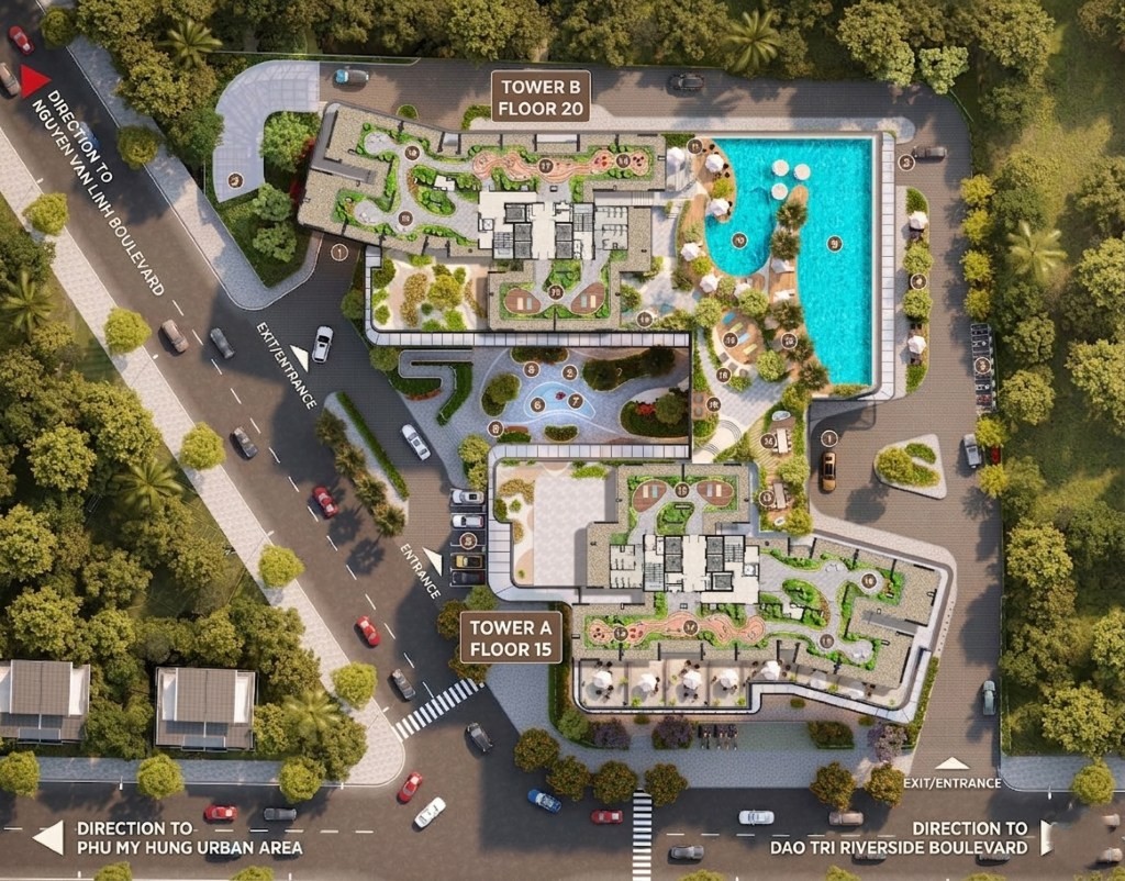 Vlasta Premier Phu Thuan Amenities