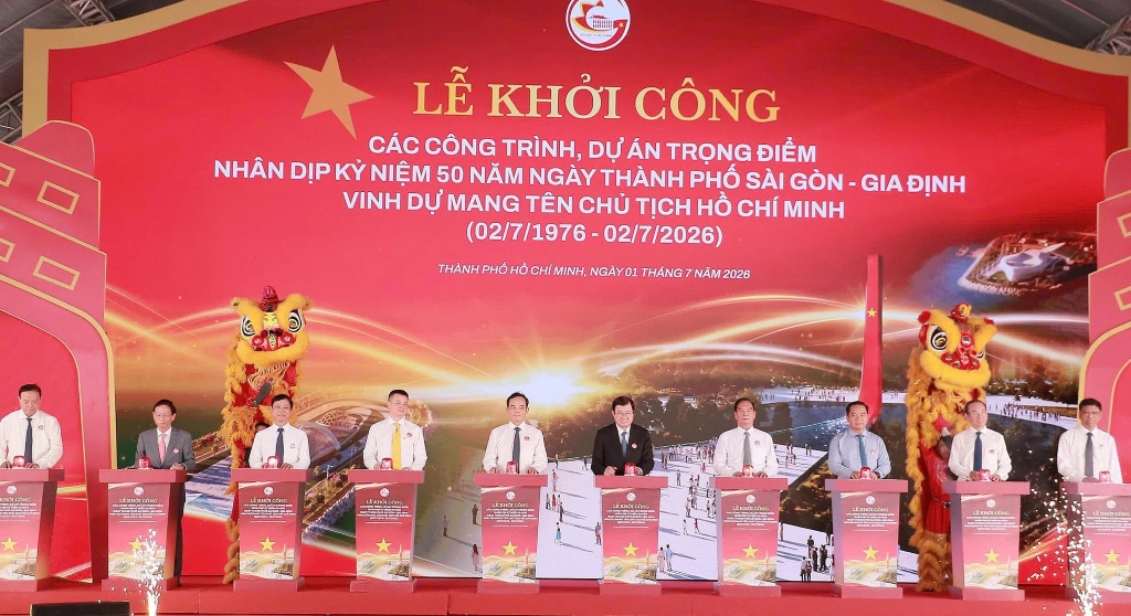 TP.HCM khởi công 8 dự án gần 250.000 tỷ