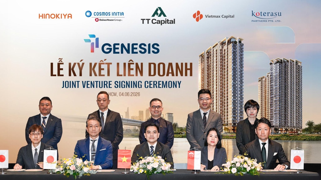 Lế ký kết liên doanh dự án tt genesis