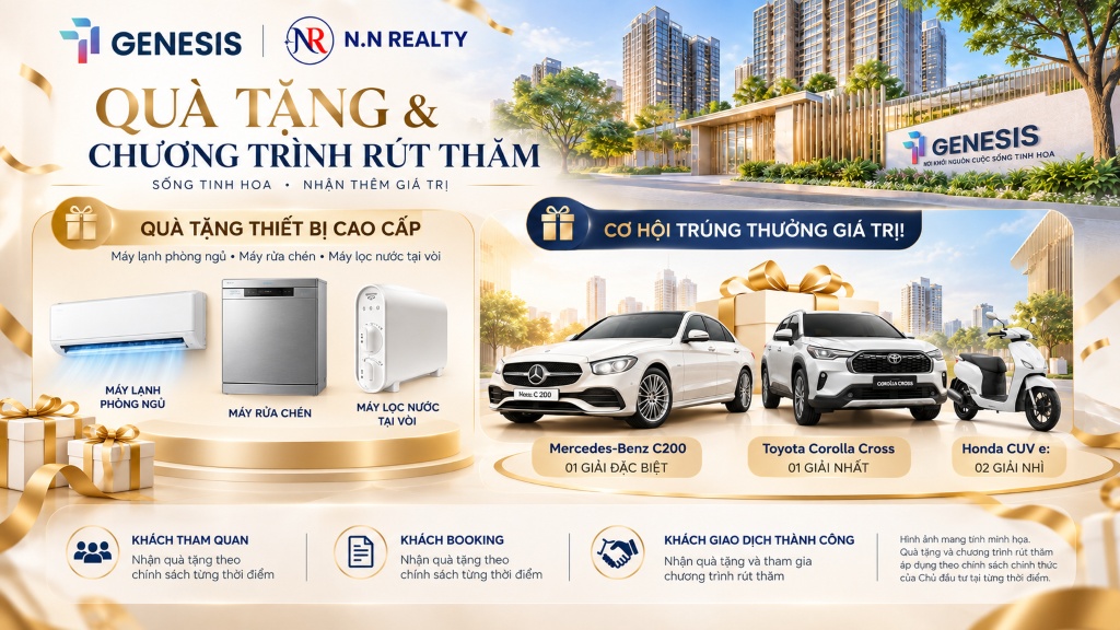 Quà tặng trúng thưởng TT Genesis