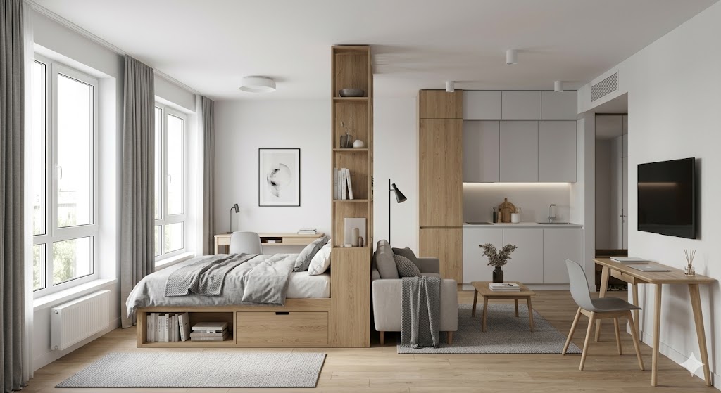 studio apartment interior