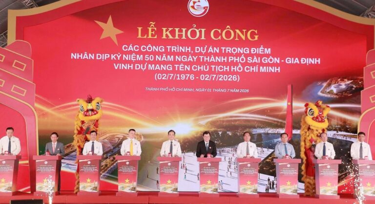 TP.HCM khởi công loạt dự án gần 250.000 tỷ đồng